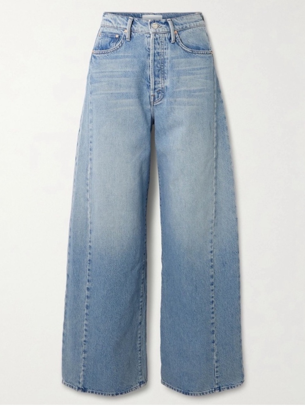 Mother The Pipe Dream Button Sneak Jeans - Picture 3 of 6